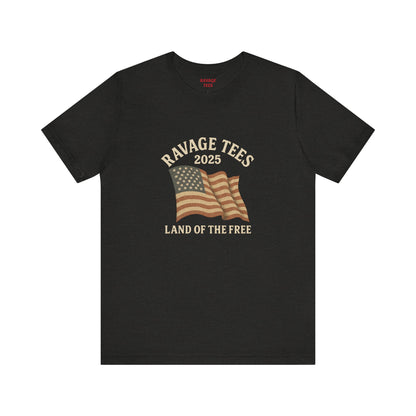 RaVage Vintage Tee: "Land of the Free"
