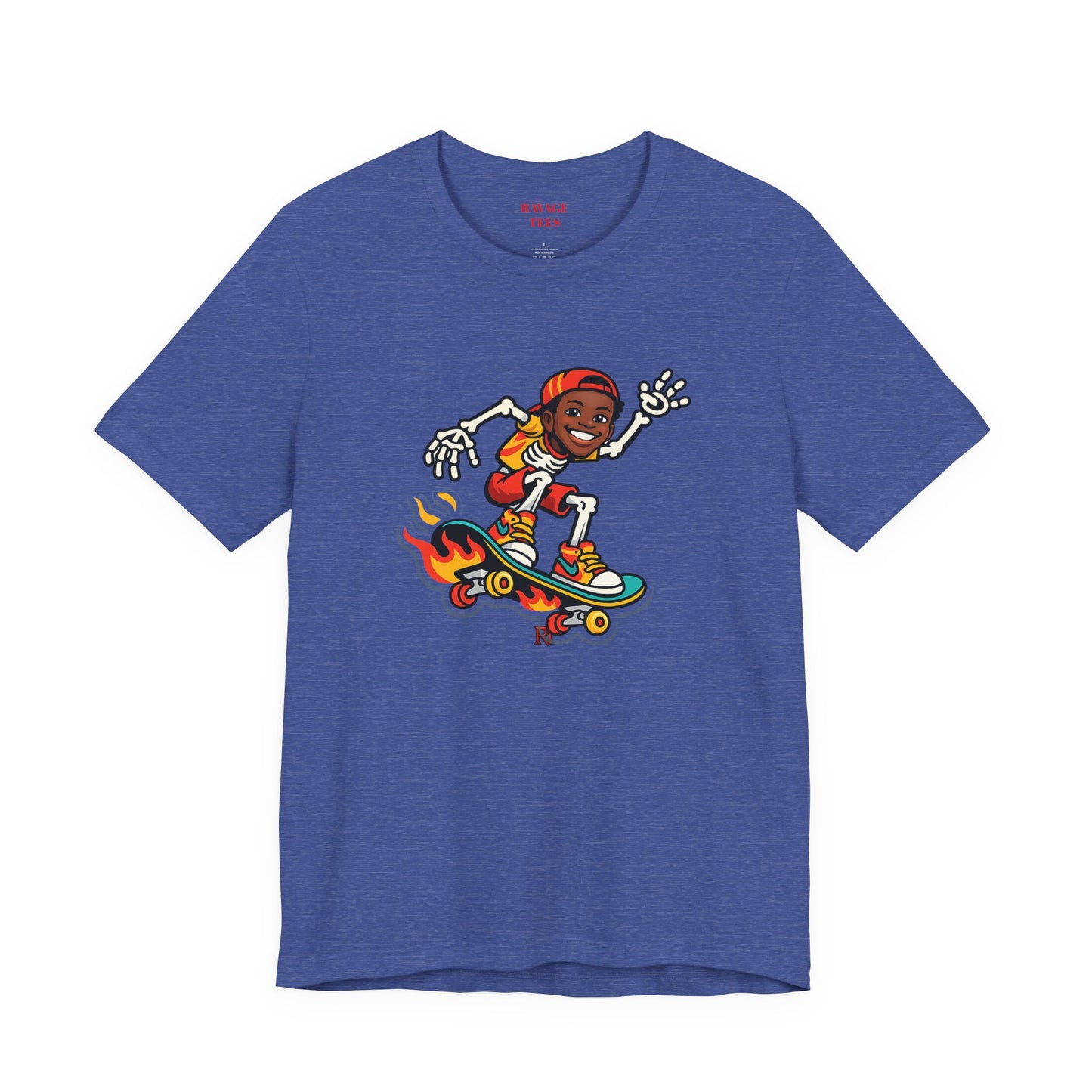Skateboard Skeleton Tee
