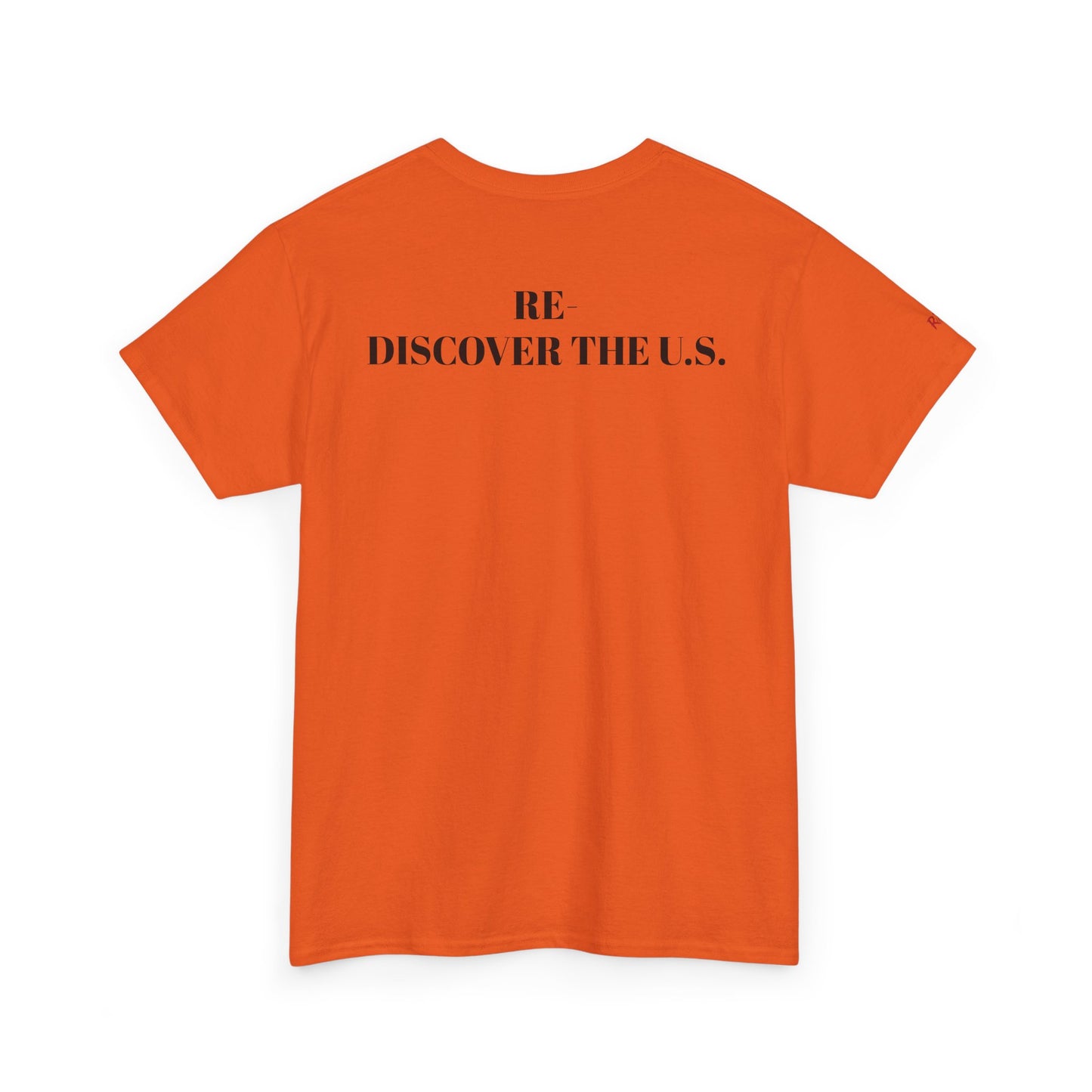 Re-Discover the U.S. Travel T-Shirt, Adventure Tee, USA Discovery Shirt