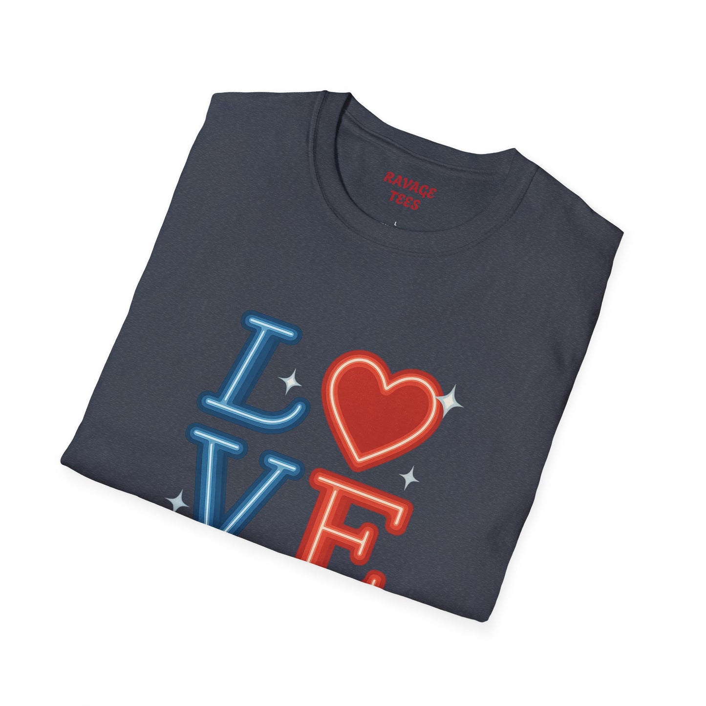 Soft Unisex Freedom & Love Graphic Tee | Gift & Daily Wear