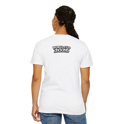 World Cup 2026 Vintage Soccer T-Shirt — USA Canada Mexico Tournament Tee