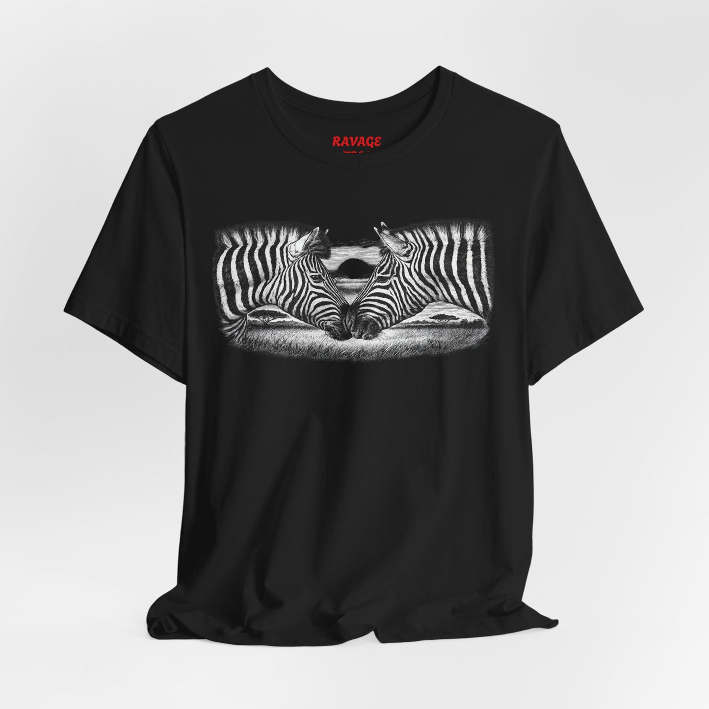 Zebra Heart Tee