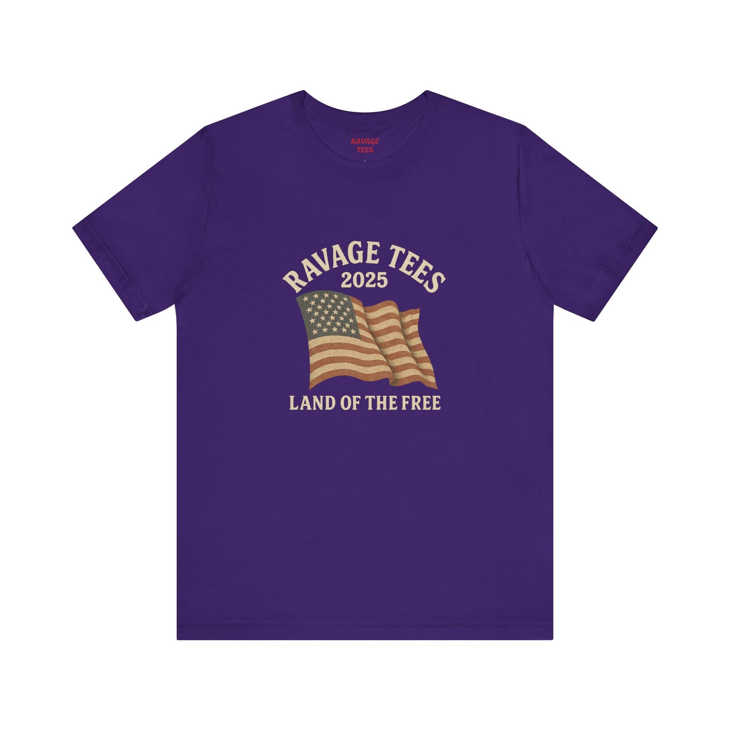 RaVage Vintage Tee: "Land of the Free"