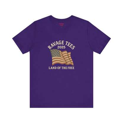 RaVage Vintage Tee: "Land of the Free"