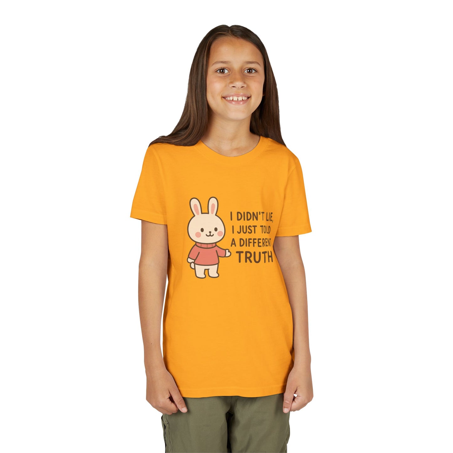 Cute Bunny “I Didn’t Lie, I Just Told A Different Truth”