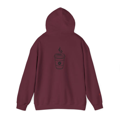 Caffeine Chaos Hoodie - Cozy Unisex Sweatshirt, Ideal for Coffee Lovers, Gift for Friends, Birthday, Relaxation, Casual Wear