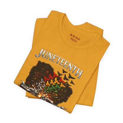 Juneteenth 'They Broke the Chains, We Built the Future' Graphic Tee