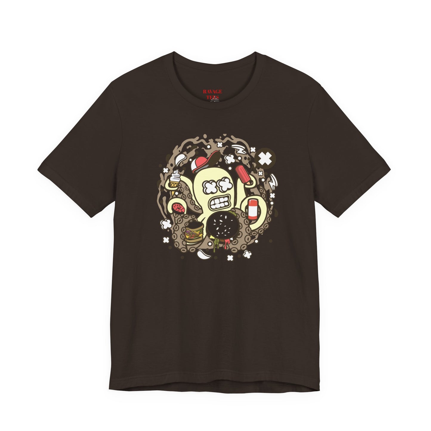 Junk Food Octopus Tee