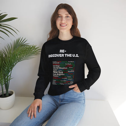 City Map Crewneck Sweatshirt