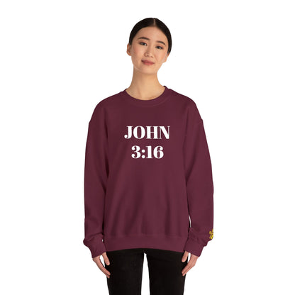 John 3:16 Crewneck Sweatshirt