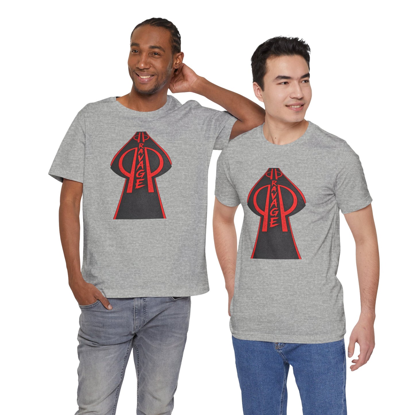 RAVAGE Black & Red Arrowhead Tee