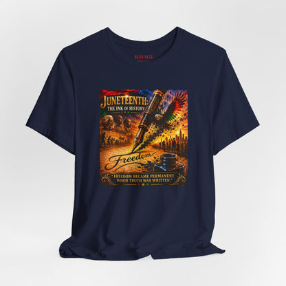 Juneteenth Freedom T-Shirt – 'Freedom Became Permanent'