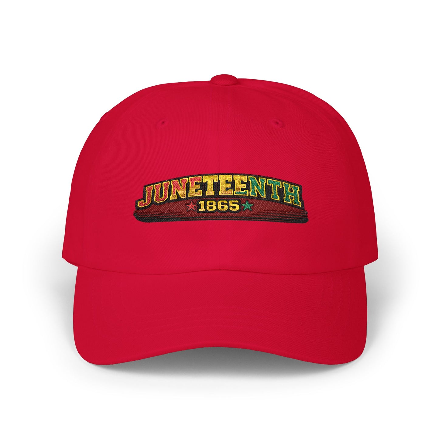 Juneteenth 1865 — Embroidered Celebration Cap