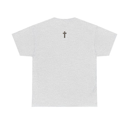 "Walk By Faith" Tee: Christian Bible Verse Unisex Heavy Cotton Shirt