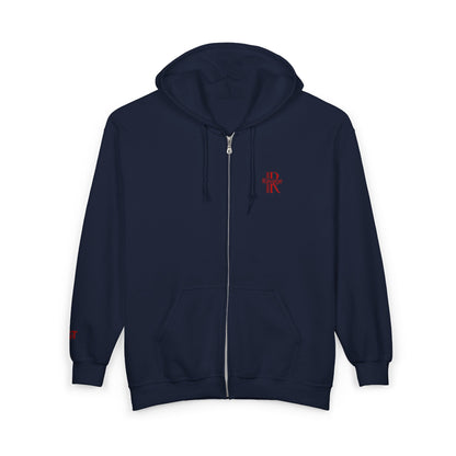 RAVAGE TEES Full Zip Hoodie: