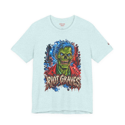 Riot Graves Skull Graphic Tee