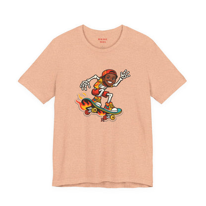 Skateboard Skeleton Tee