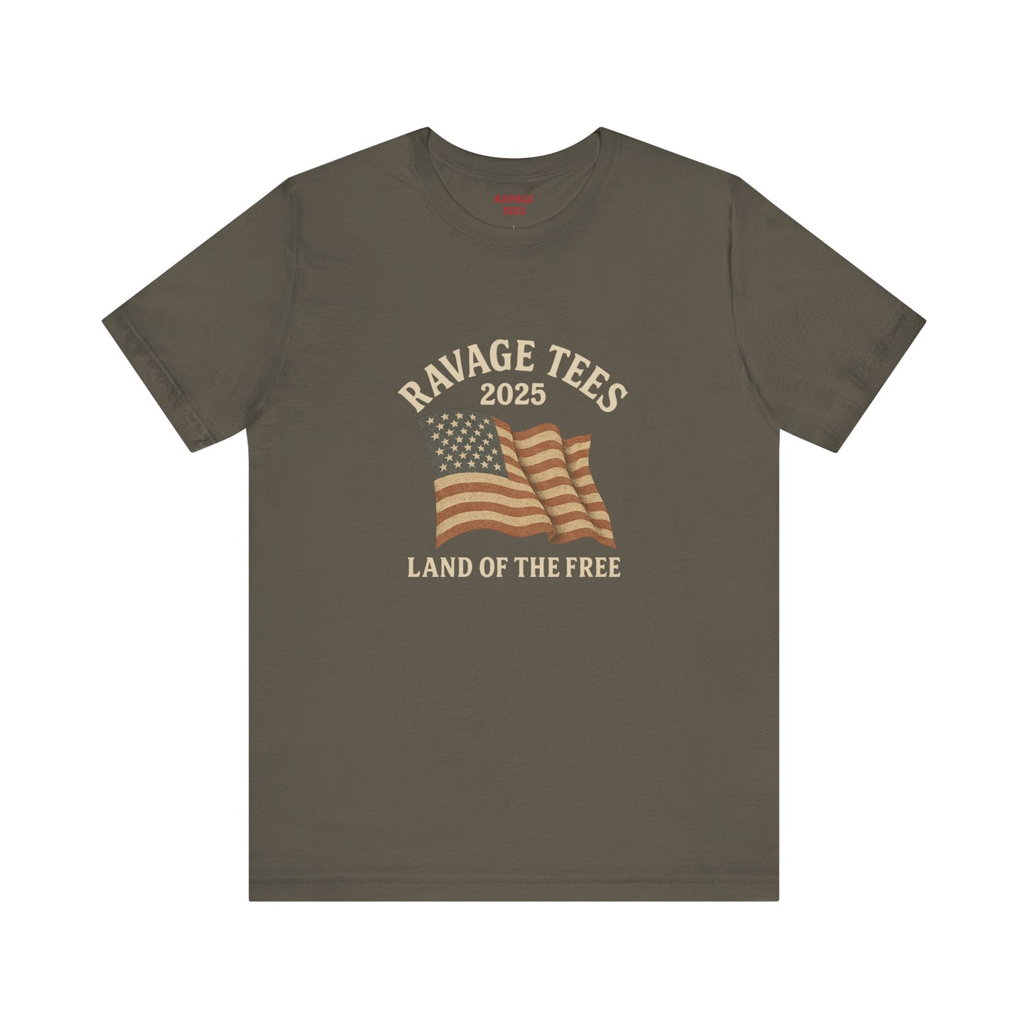 RaVage Vintage Tee: "Land of the Free"