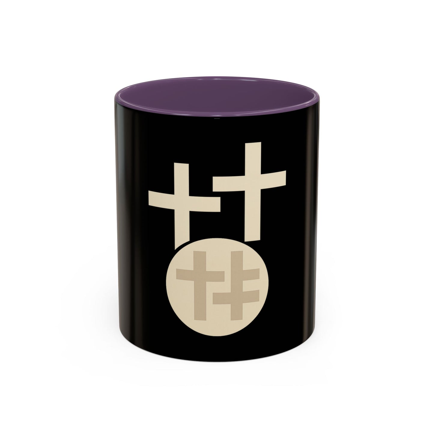 Calvary Cross Accent Coffee Mug