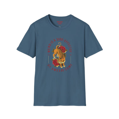 Weird is a Side Effect of Awesome Side Effect Unisex Soft Style T-Shirt