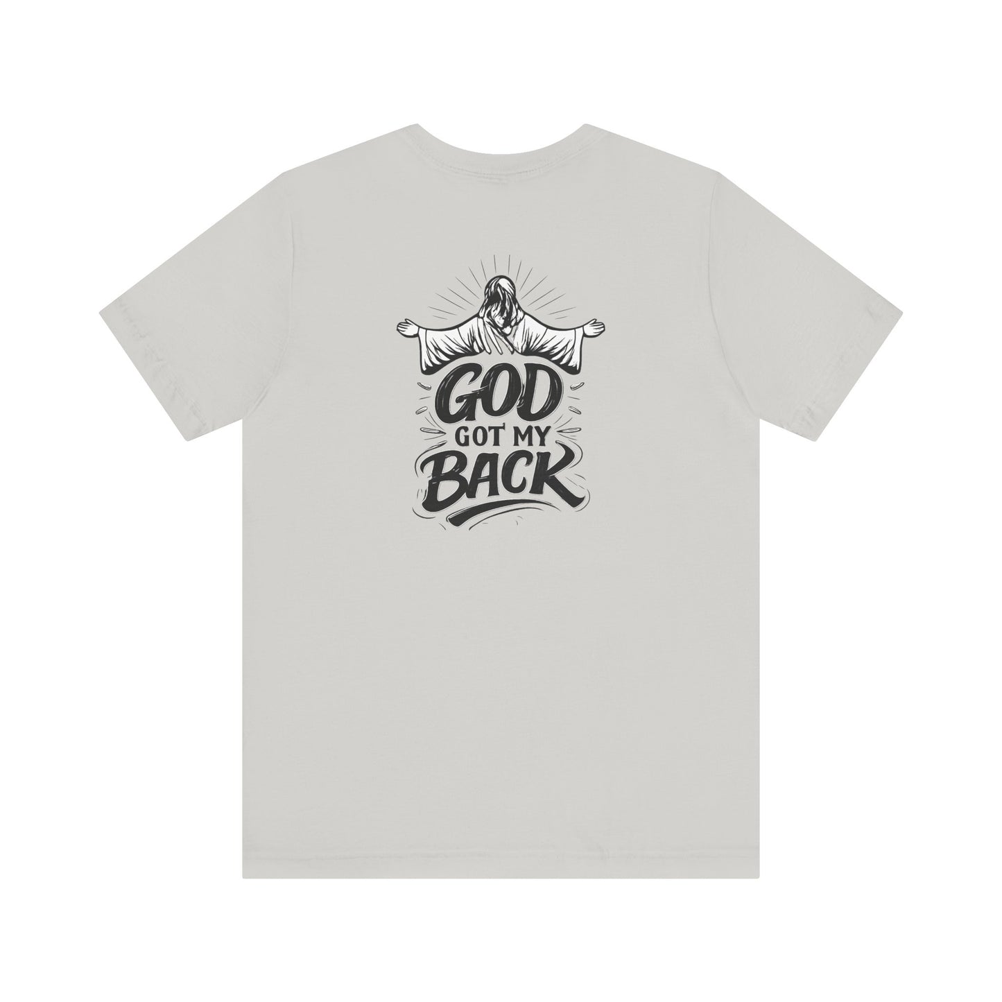 Faith Graphic Tee — 'God Got My Back' Christian T-Shirt