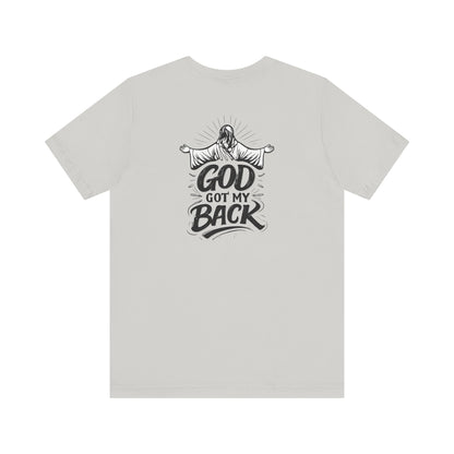 Faith Graphic Tee — 'God Got My Back' Christian T-Shirt