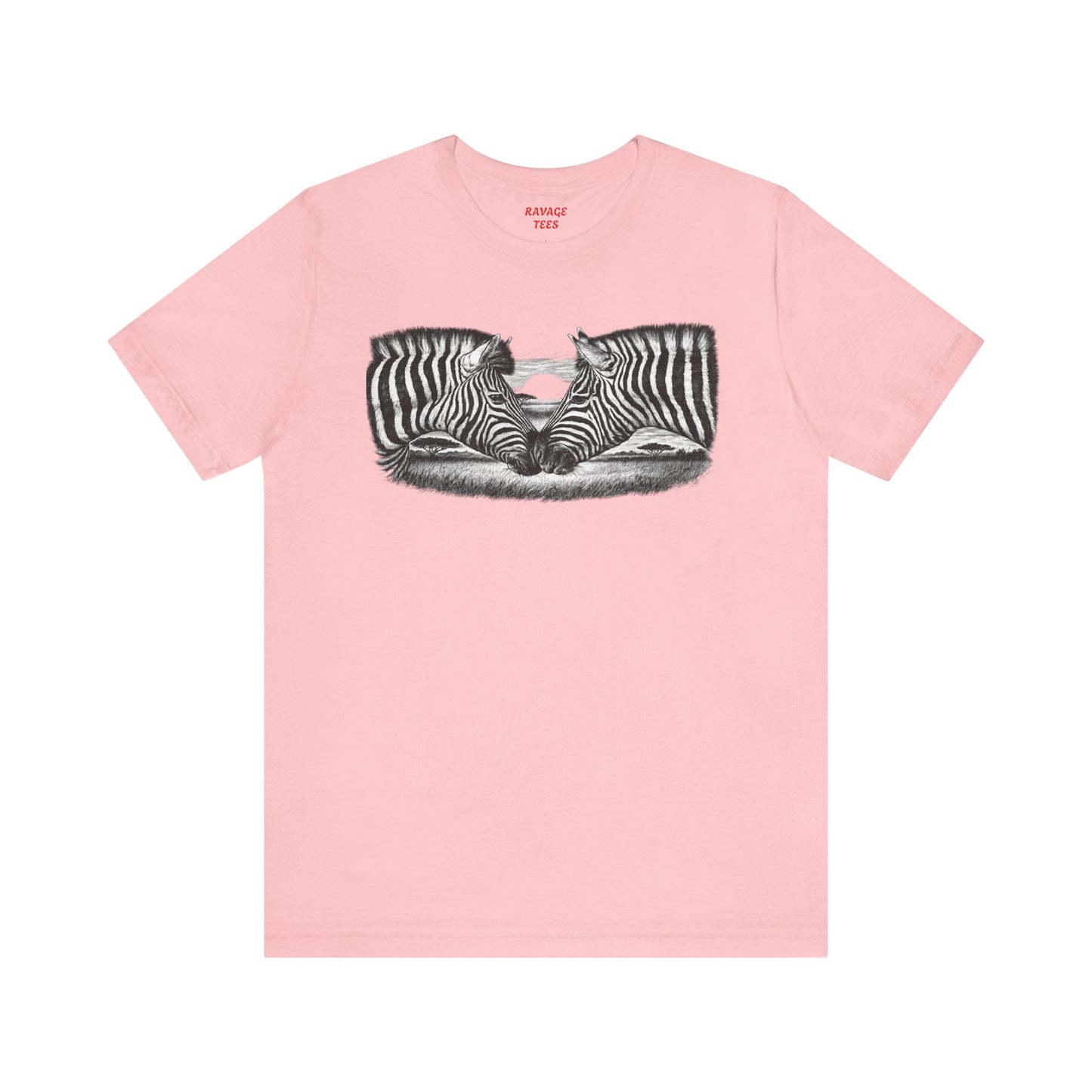 Zebra Heart Tee