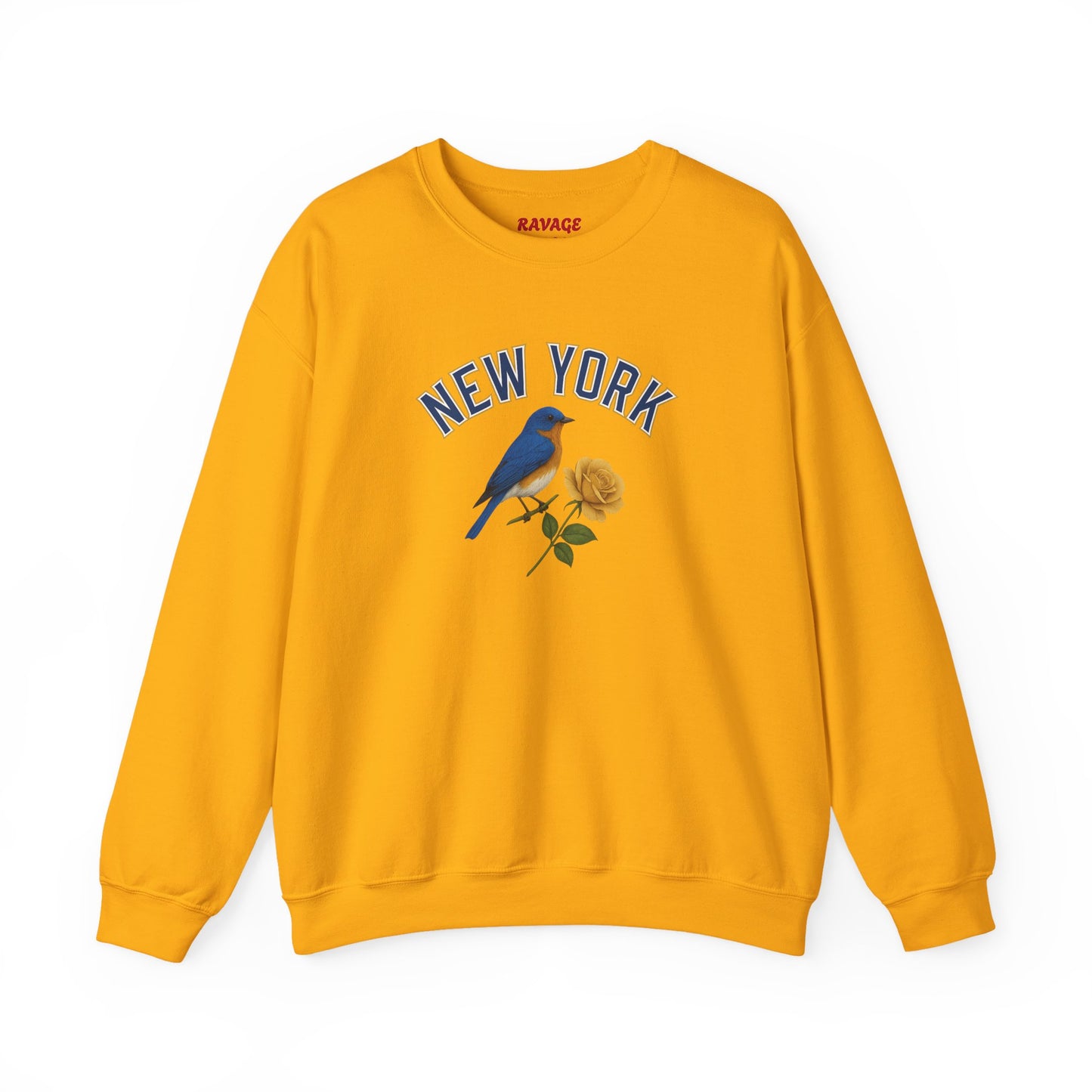 RAVAGE New York Vibe Unisex Crewneck Sweatshirt-Cozy Street wear