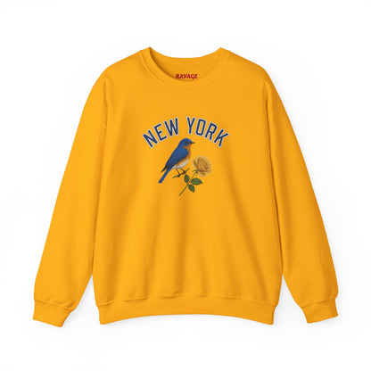 RAVAGE New York Vibe Unisex Crewneck Sweatshirt-Cozy Street wear