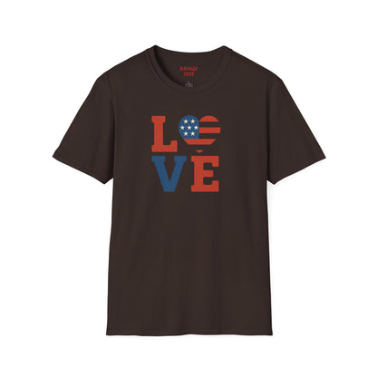 Soft Unisex Freedom & Love Graphic Tee | Gift & Daily Wear