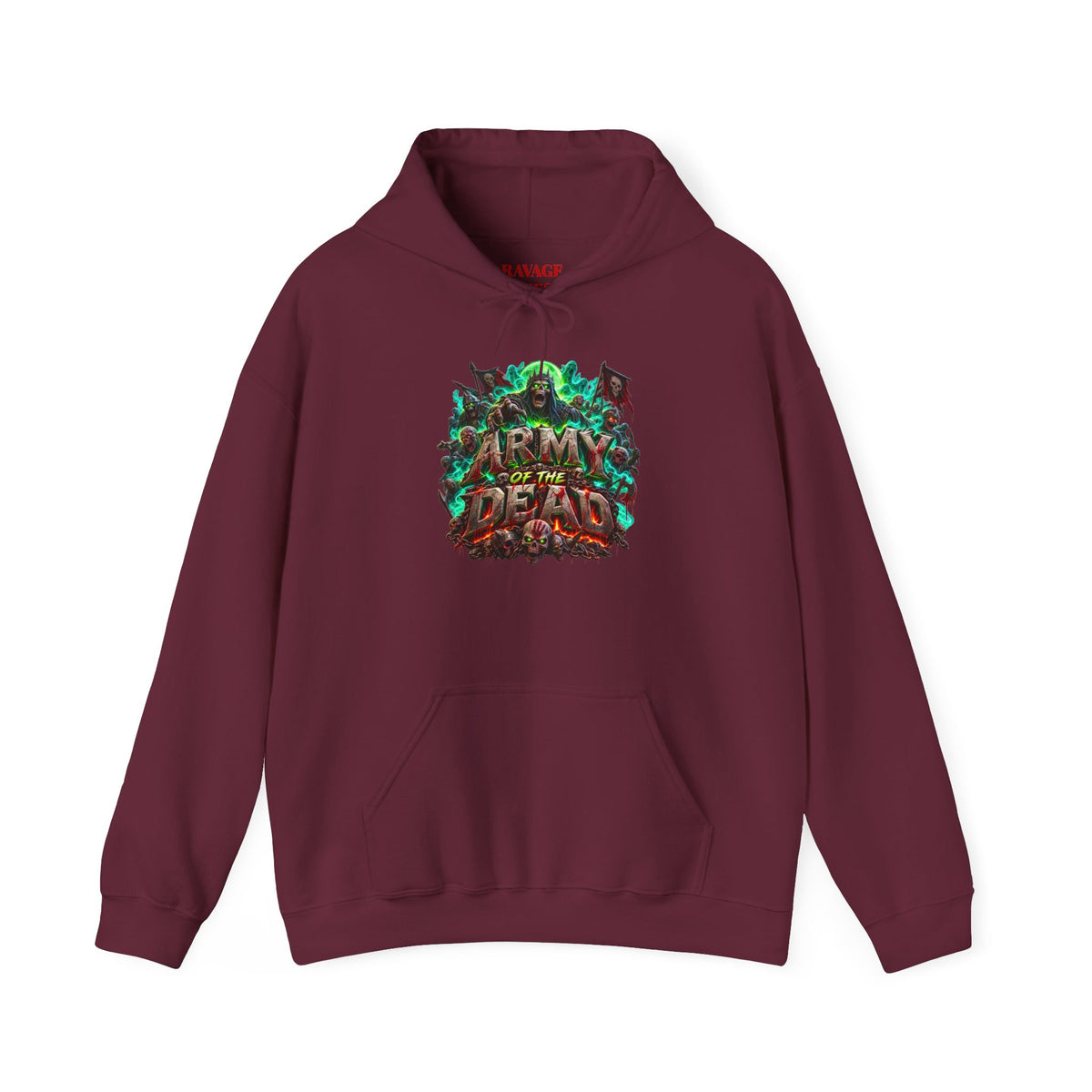 Army of the Dead Hoodie - Horror Zombie Graphic Pullover