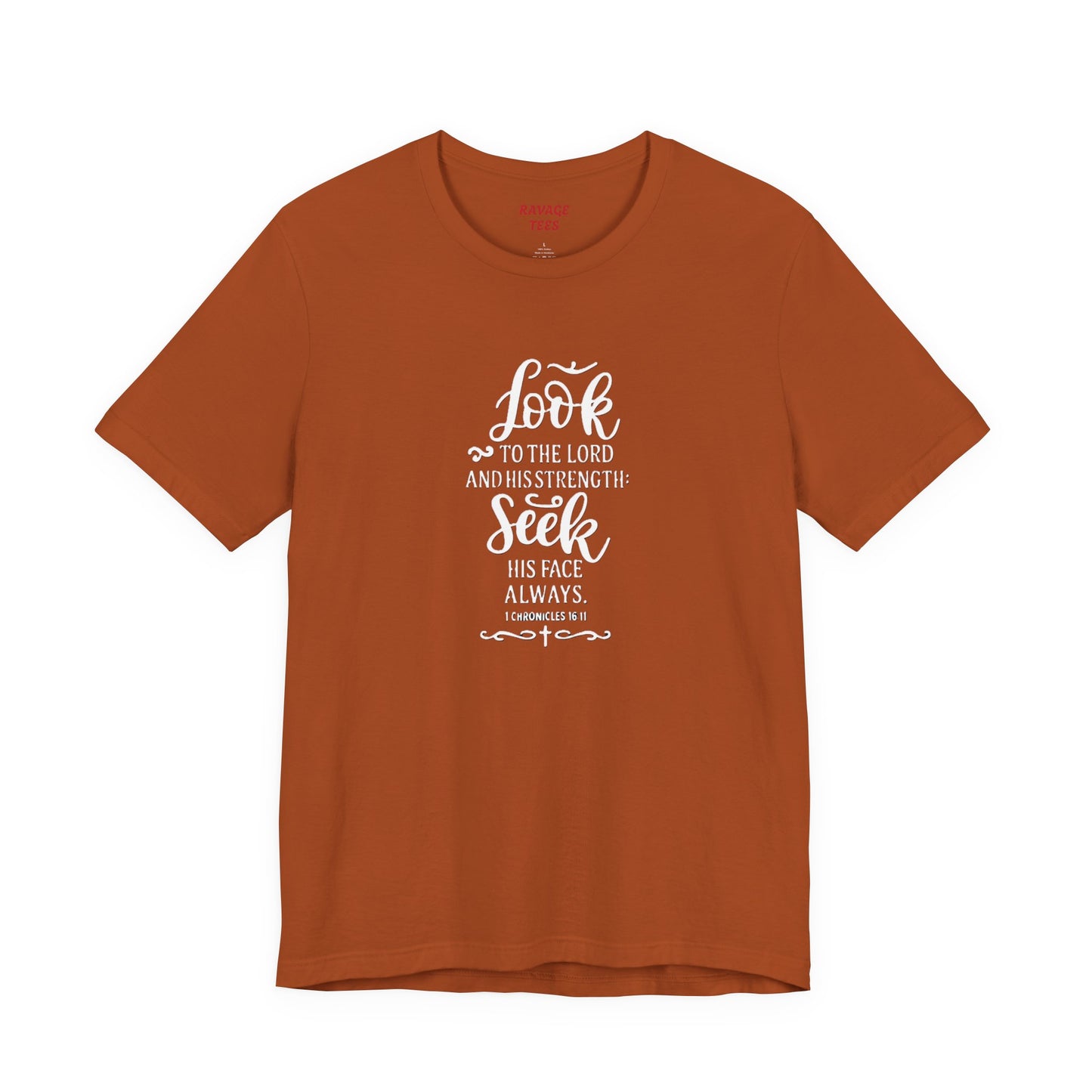 Seek His Guidance Tee: Inspirational Faith Quote Unisex T-Shirt