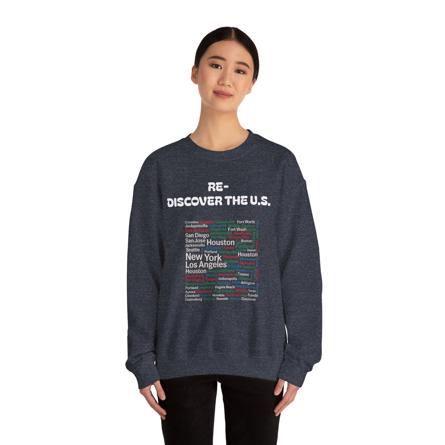 City Map Crewneck Sweatshirt