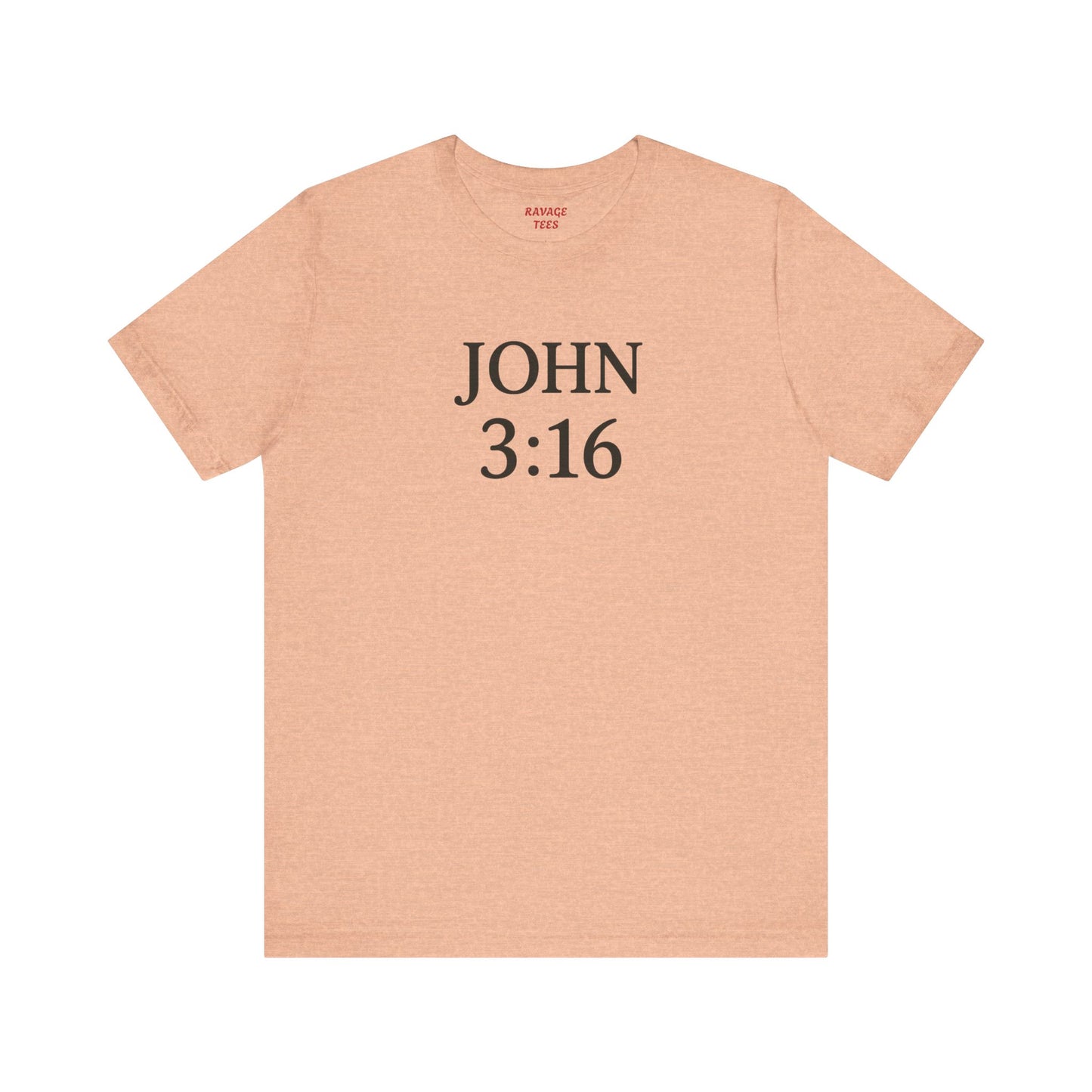 **JOHN 3:16 Faith-Inspired Unisex Tee