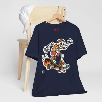Skateboard Skeleton Tee
