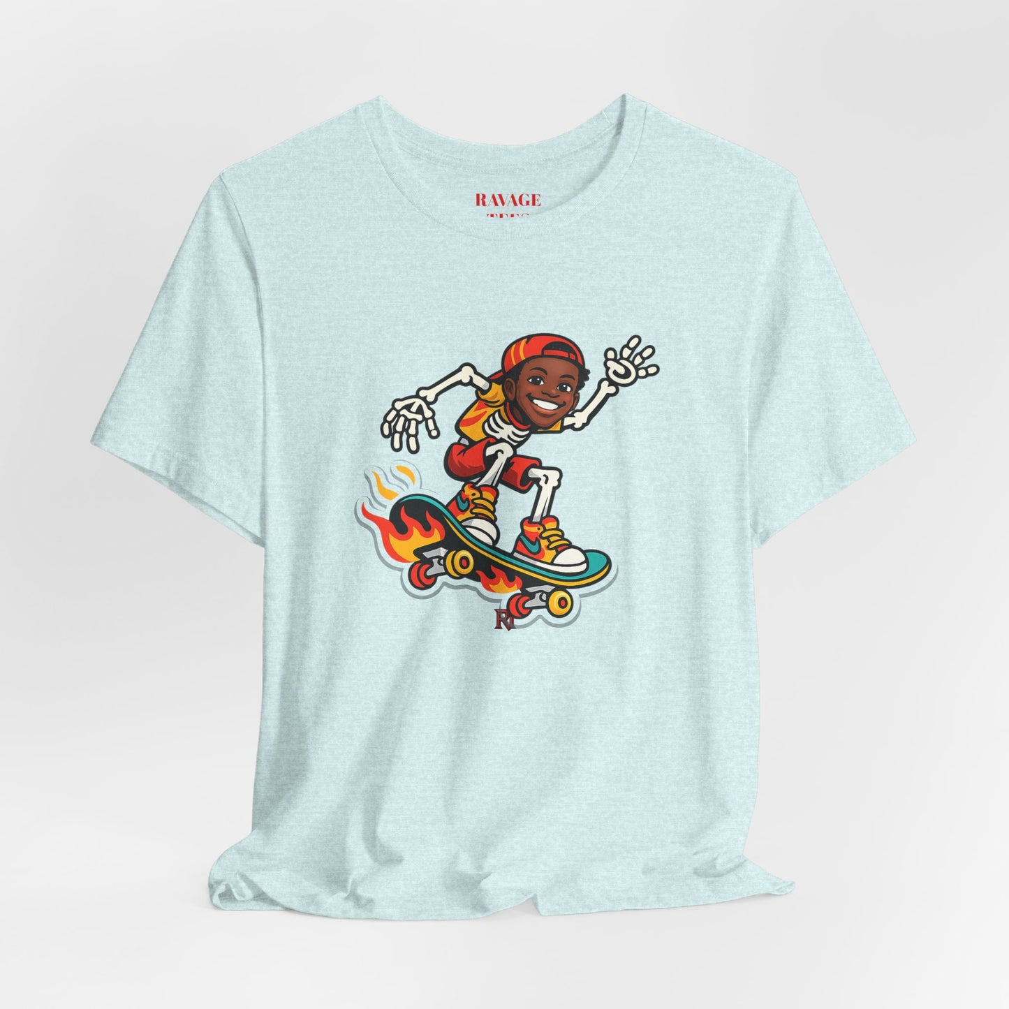 Skateboard Skeleton Tee