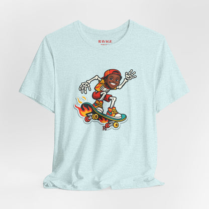 Skateboard Skeleton Tee