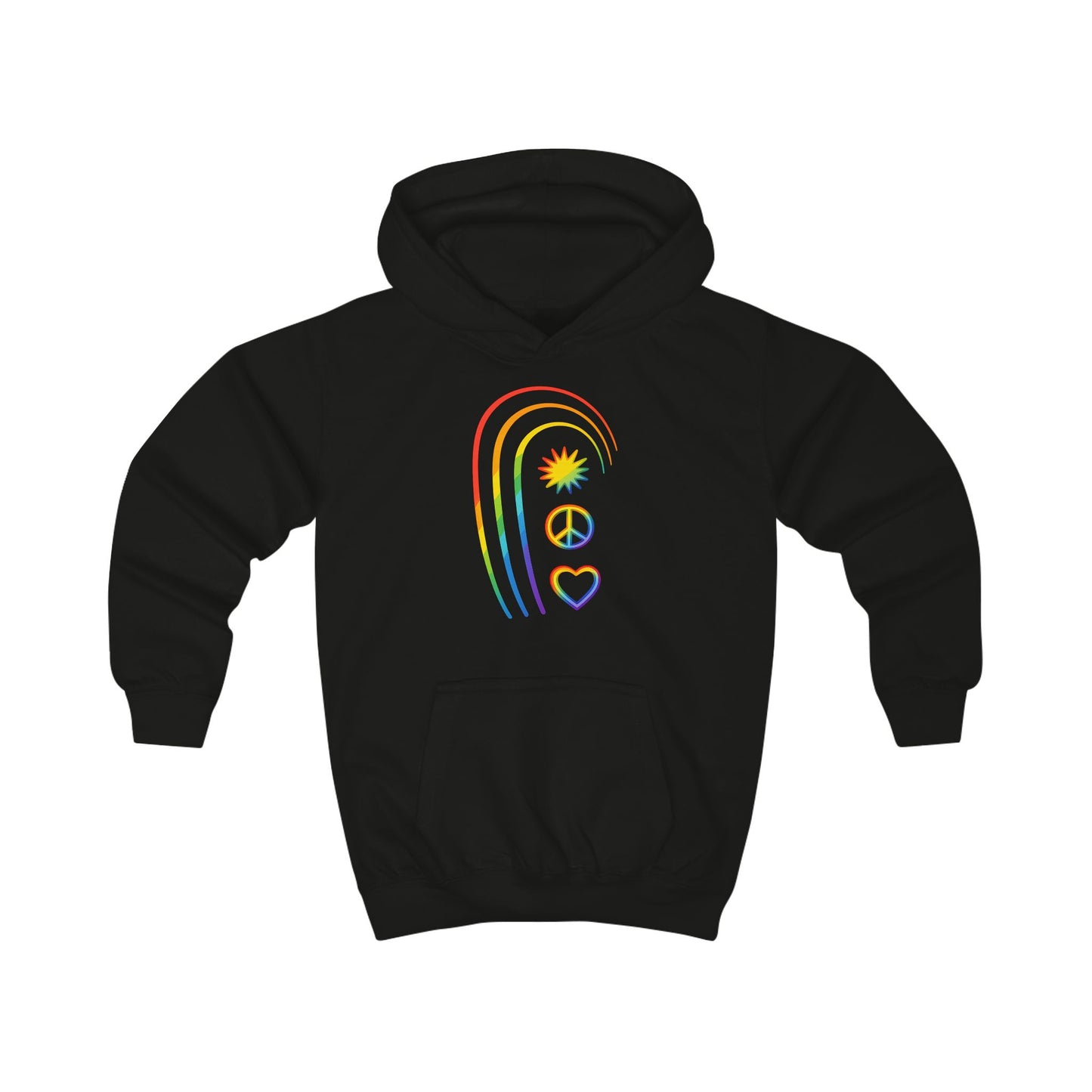 Sun, Peace & Heart Graphic Pullover