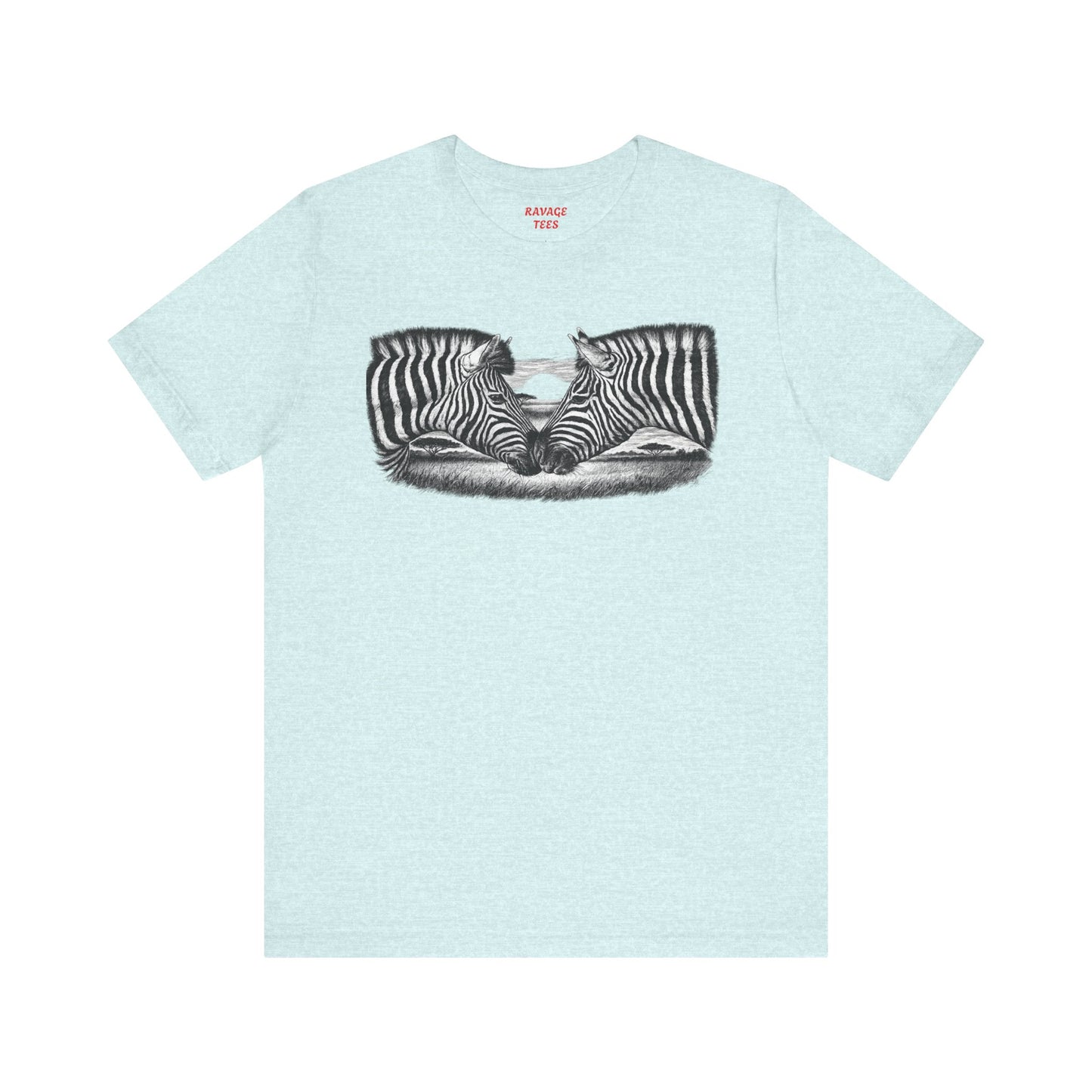 Zebra Heart Tee