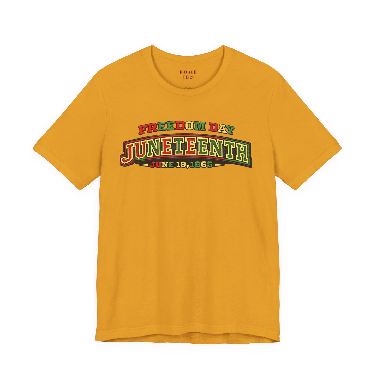 Juneteenth Freedom Day June 19, 1865" Tee