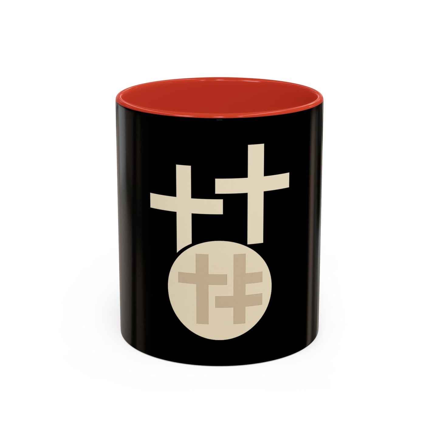 Calvary Cross Accent Coffee Mug