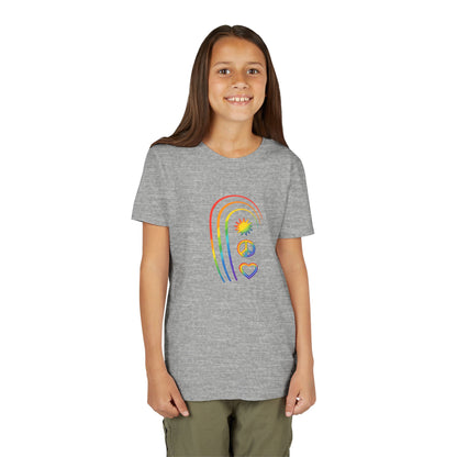 Youth Rainbow Peace & Love Tee