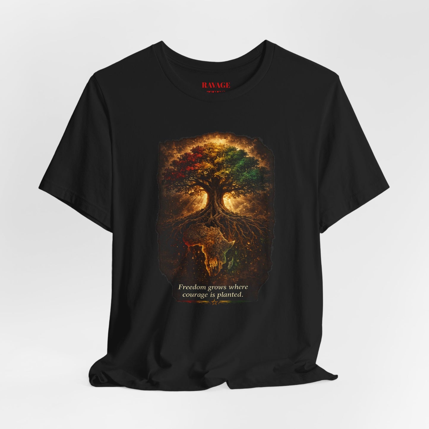 Freedom Tree - "Freedom grows where courage is planted"