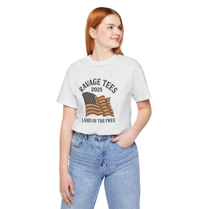 RaVage Vintage Tee: "Land of the Free"