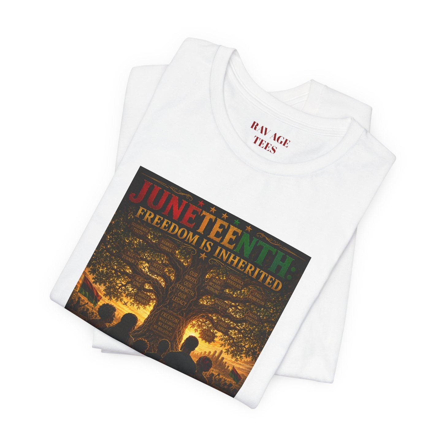 Juneteenth "Freedom Is Inherited" Tee