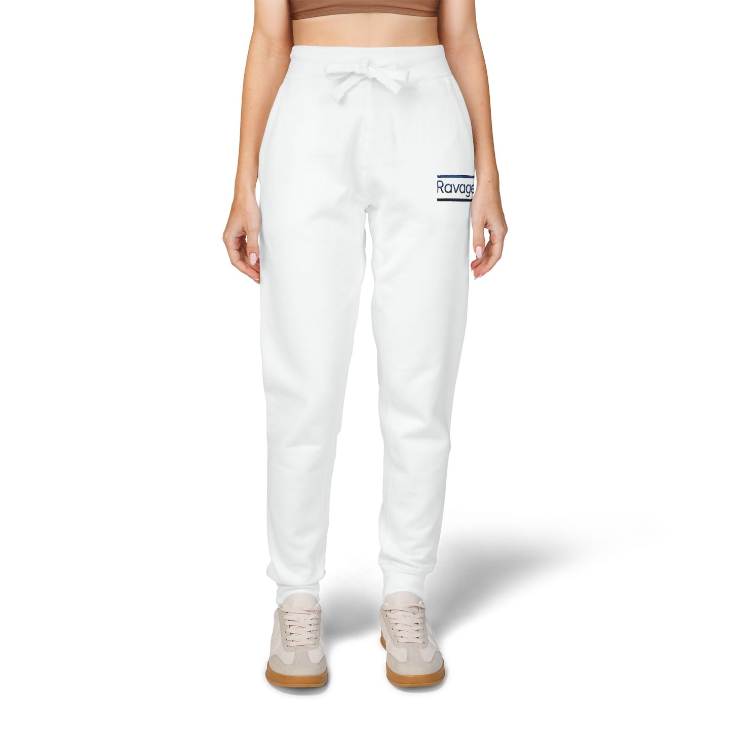 Ravage Embroidered Fleece Sweatpants — Cozy Joggers
