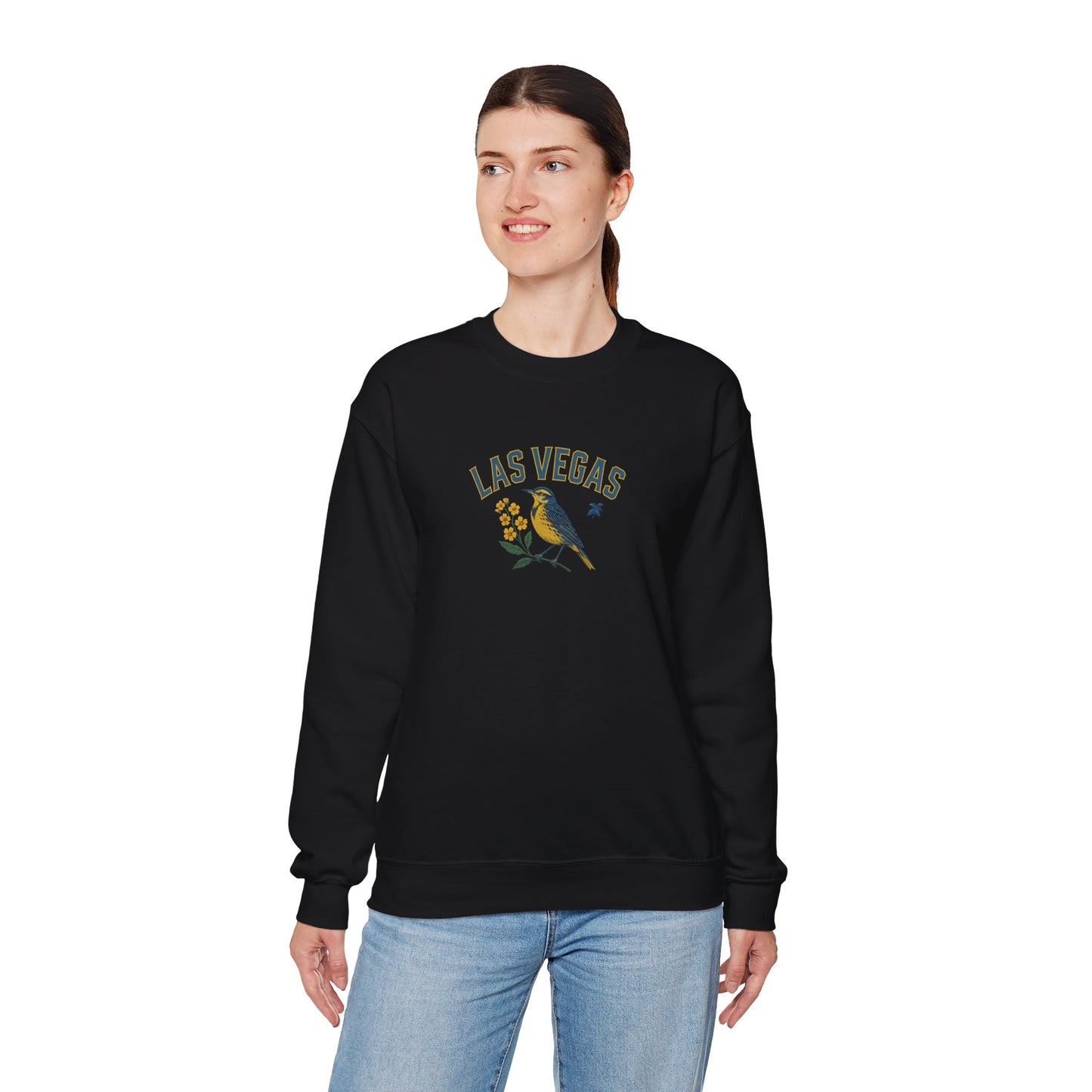 RAVAGE Las Vegas Vibe Unisex Crewneck Sweatshirt-Cozy Street wear