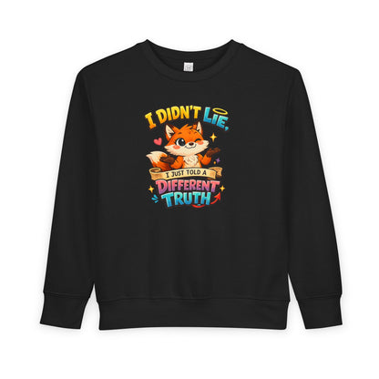 Fox Sweatshirt – Cute “Different Truth”
