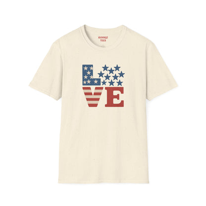 Soft Unisex Freedom & Love Graphic Tee | Gift & Daily Wear