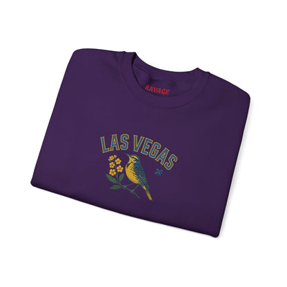RAVAGE Las Vegas Vibe Unisex Crewneck Sweatshirt-Cozy Street wear